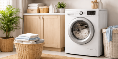 洗衣機放室內怎麼規劃？老屋防潮、排水與減震重點整理